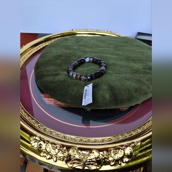 Chico's Brown and Black Beaded Bracelet - Picture 8 of 16